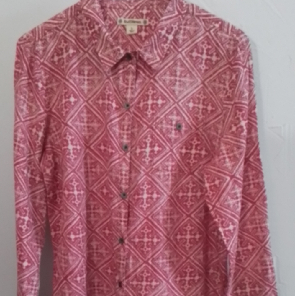 RALPH HEWN PATTERENED SHIRT
